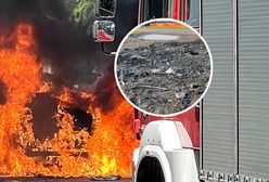 Makabryczne odkrycie w spalonym samochodzie