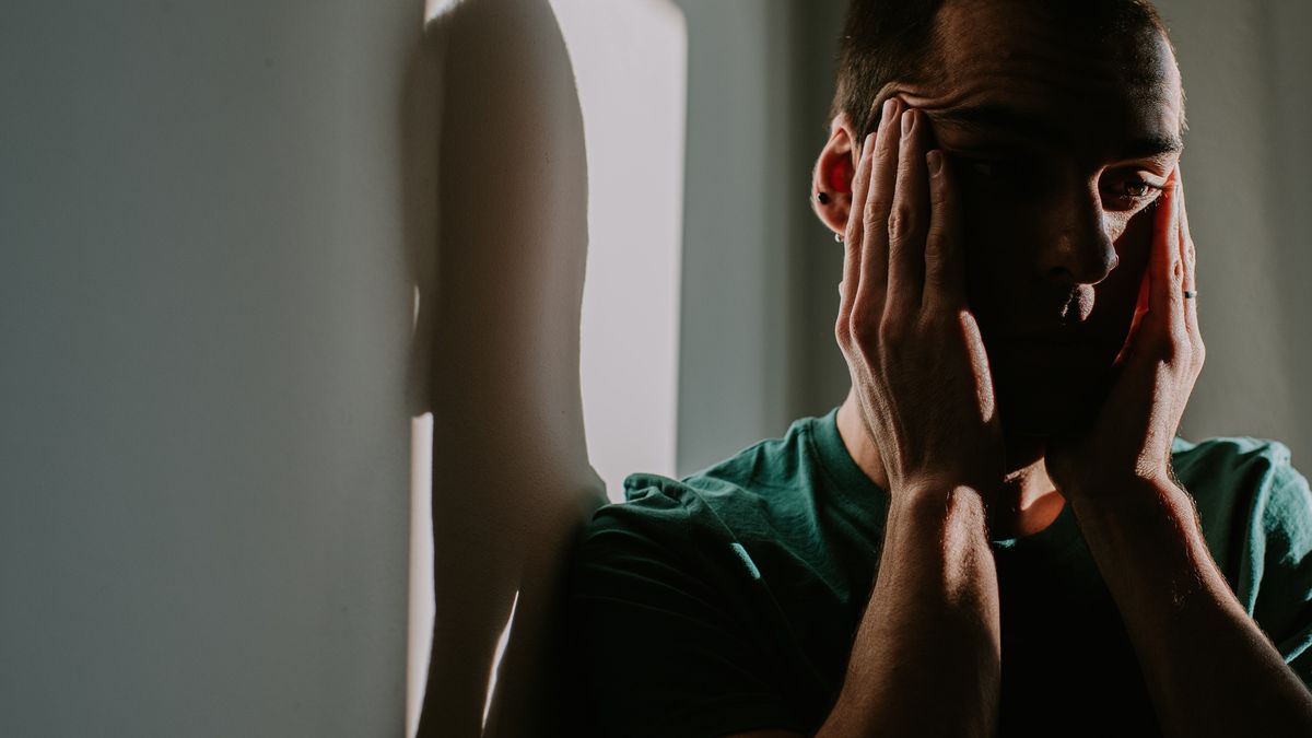 A man rubs his temples as though experiencing pain or despair
A man massages his head at the temples as though he is experiencing physical or mental pain.
Catherine Falls Commercial