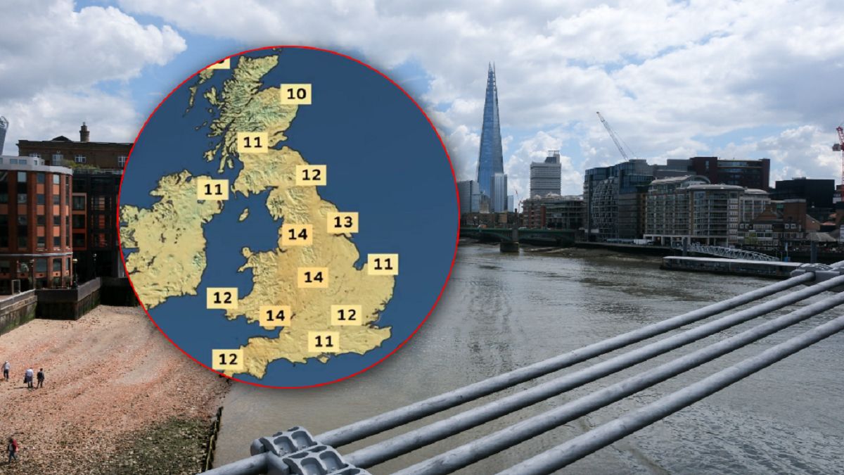 W czwartek w Wielkiej Brytanii maks. 14 stopni.