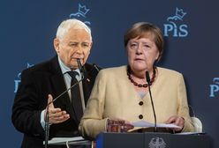 Kaczyński atakuje Merkel. Zwrócił się do Tuska
