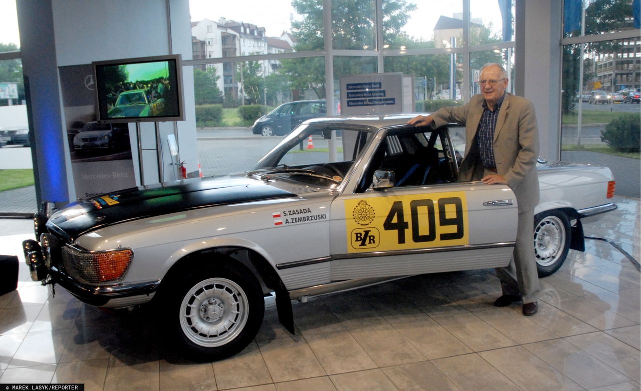 Zaczynał w lekkoatletyce, ale zasłynął z rajdów. Sobiesław Zasada obchodzi 90. urodziny