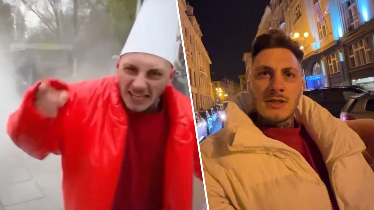 Absurdalne oświadczenie deportowanego patostreamera. Grozi sądem