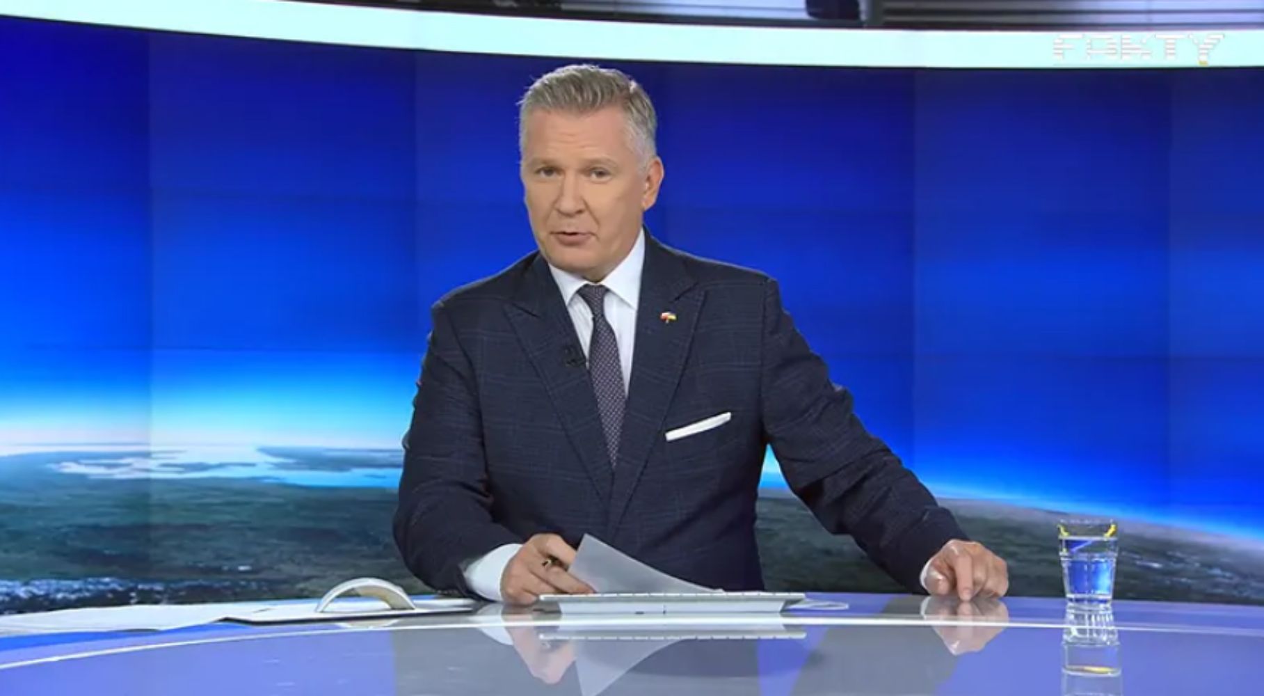 Gospodarzem wtorkowego wydania "Faktów" był Grzegorz Kajdanowicz 