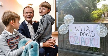 Stęskniony Donald Tusk wrócił do rodziny: "Równo STO DNI trwała nasza rozłąka"