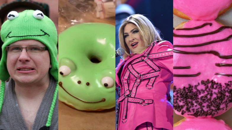 Pączki, które wyglądają jak celebryci
