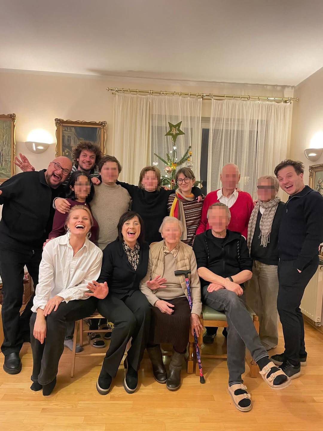 Piotr Gąsowski spędził święta z dziećmi i dwiema byłymi partnerk