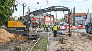 Bydgoszcz: Modernizacja torowiska na ul. Toruńskiej przy zajezdni tramwajowej