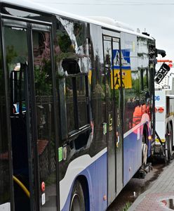 17-latek za kierownicą miejskiego autobusu. Doszło do kolizji