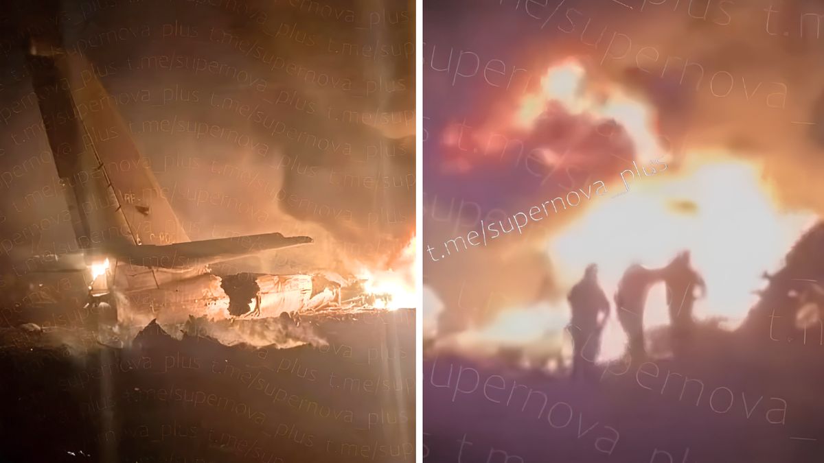 Rosyjski bombowiec się rozbił