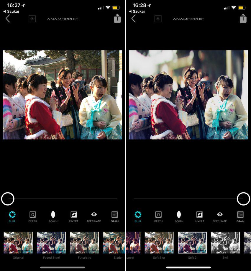 Anamorphic na iOS