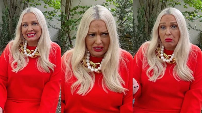 Katarzyna Nosowska parodiuje Caroline Derpienski