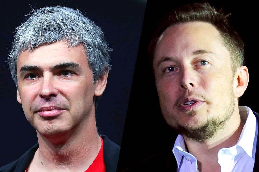 Larry Page i Elon Musk