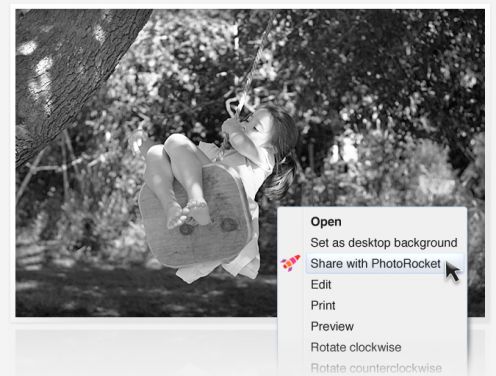 PhotoRocket, czyli jak podzielić się swoimi zdjęciami w Sieci w odrzutowym tempie 1