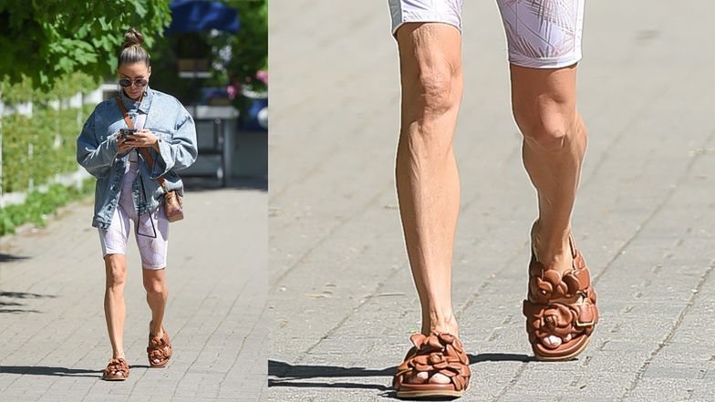 Małgorzata Rozenek odsłania łydki 