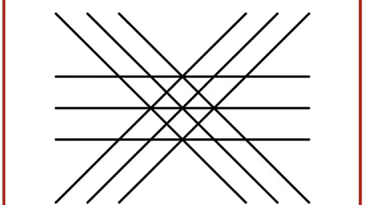 Ile trójkątów widzisz na obrazku?