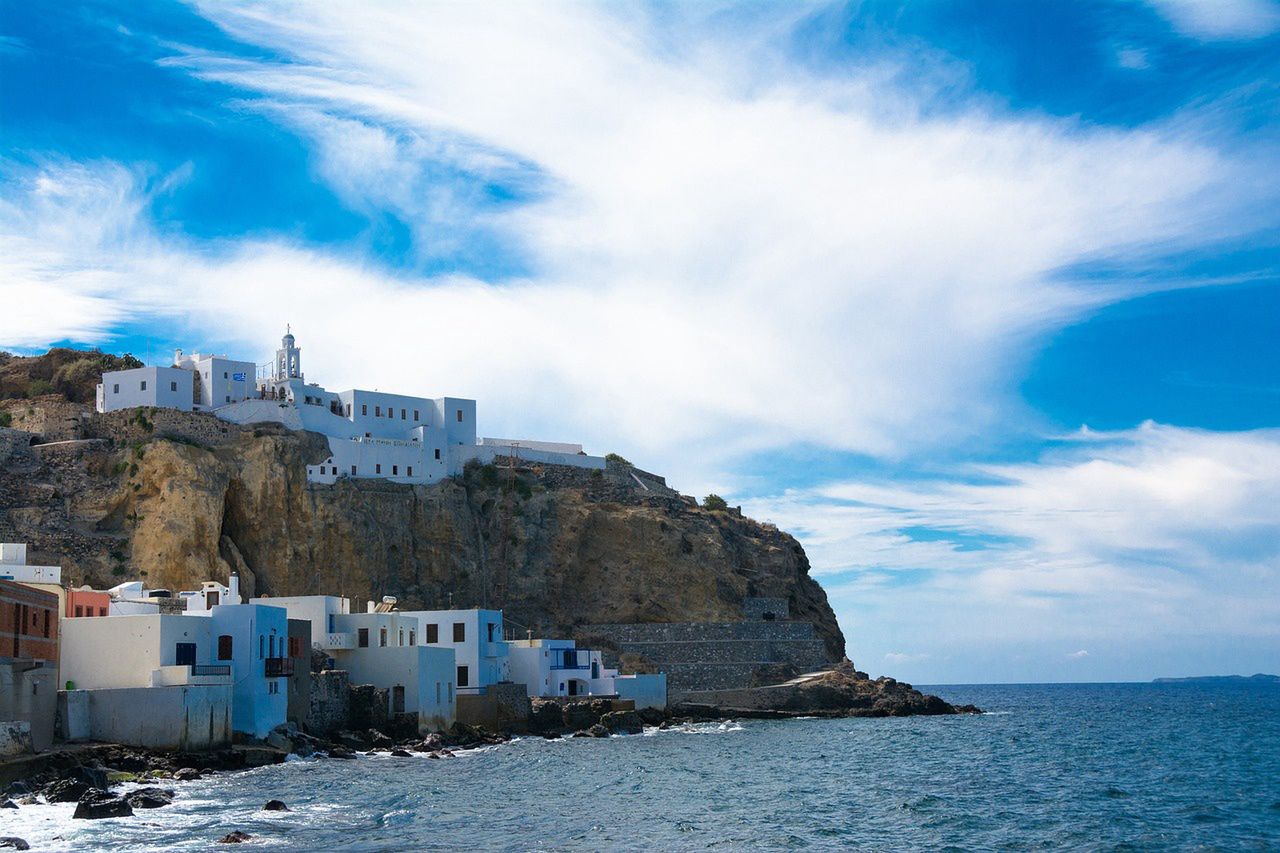 The town of Mandaraki near Corfu in Greece. It is here where another body was found on the beach.