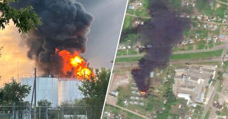 Atak dronów na bazy naftowe. Akcja SBU w Rosji