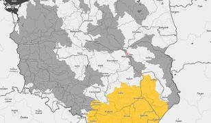 IMGW wydał ostrzeżenie dla południowo-wschodniej Polski. Możliwe podtopienia