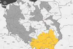 IMGW wydał ostrzeżenie dla południowo-wschodniej Polski. Możliwe podtopienia
