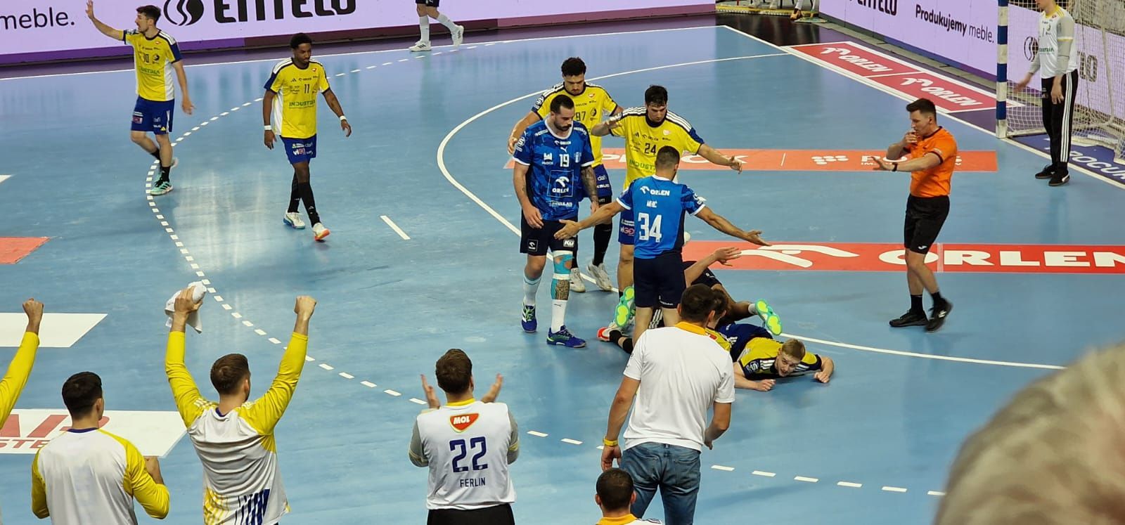 Mecz Orlen Wisła Płock vs Industria Kielce 