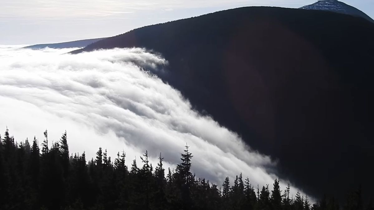 Niesamowite zjawisko w Karkonoszach