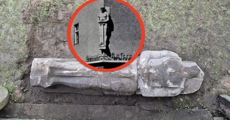 Zniknęła w 1945 roku. Rzeźba z hitlerowskiego obiektu odnaleziona