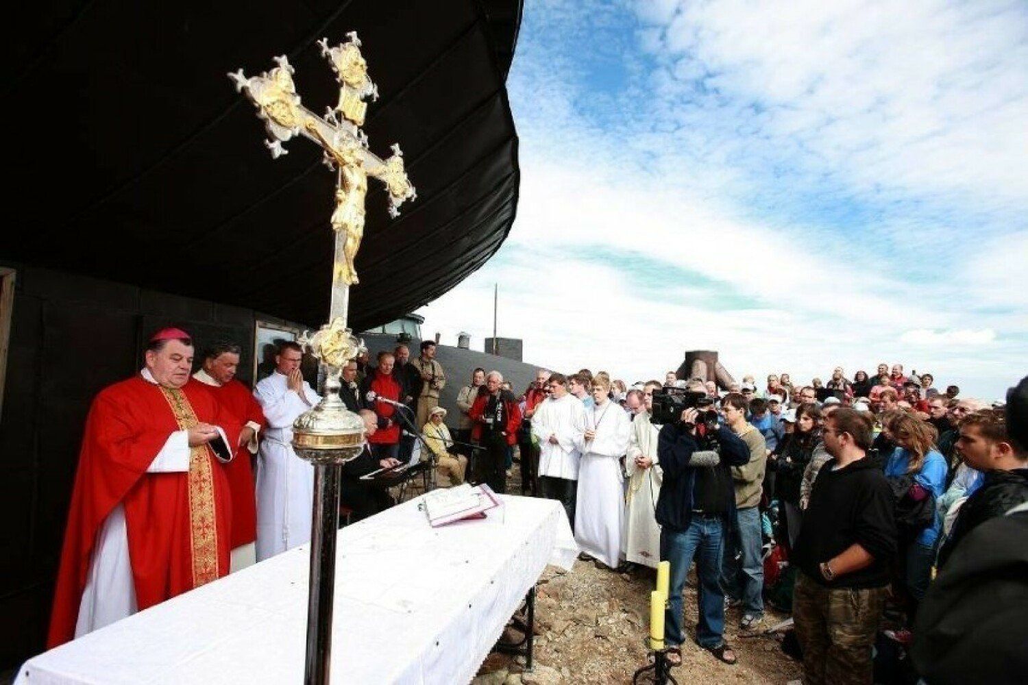 Msza na Śnieżce 10 sierpnia