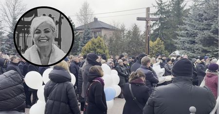 Poruszający pogrzeb Rupińskiej i Bogusia. Kościół pękał w szwach