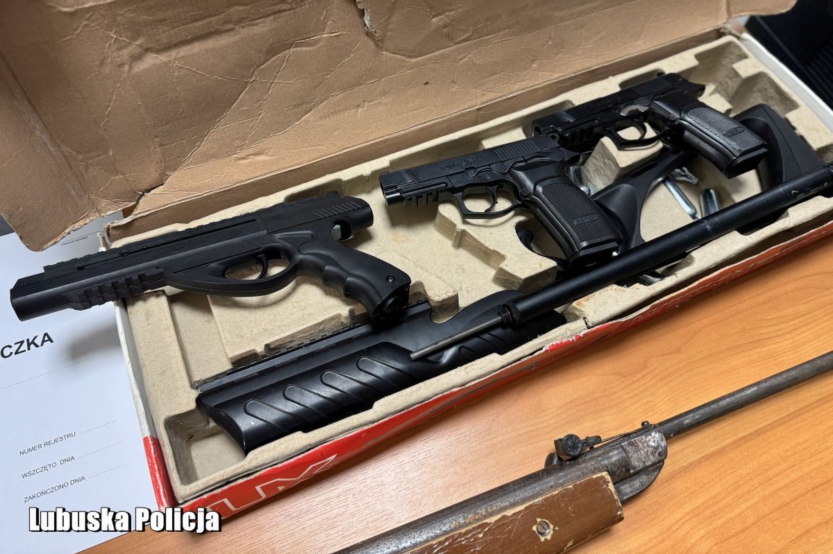 Strzelał z wiatrówki do przypadkowych pojazdów i mieszkań- został ustalon y i zatrzymany przez policjantów.