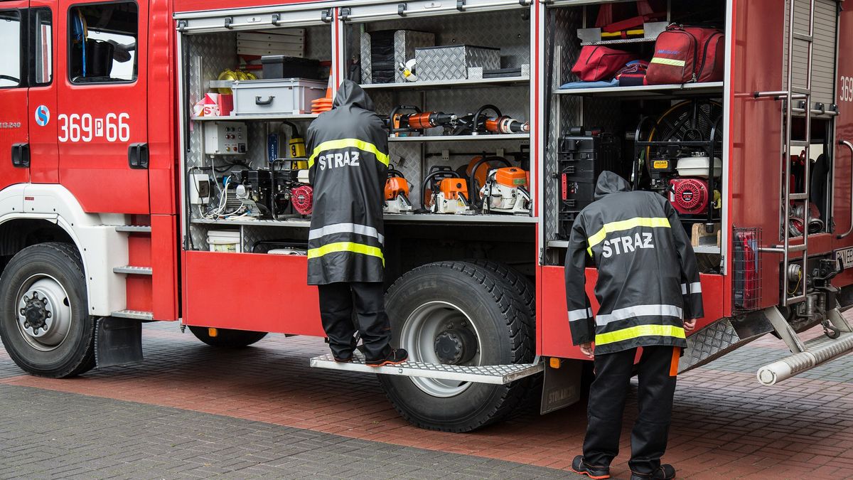Strażacy interweniowali w Warszawie