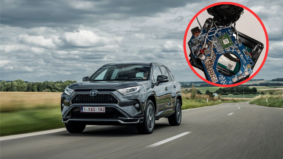 Toyota RAV4; urządzenie do przeprowadzania kradzieży