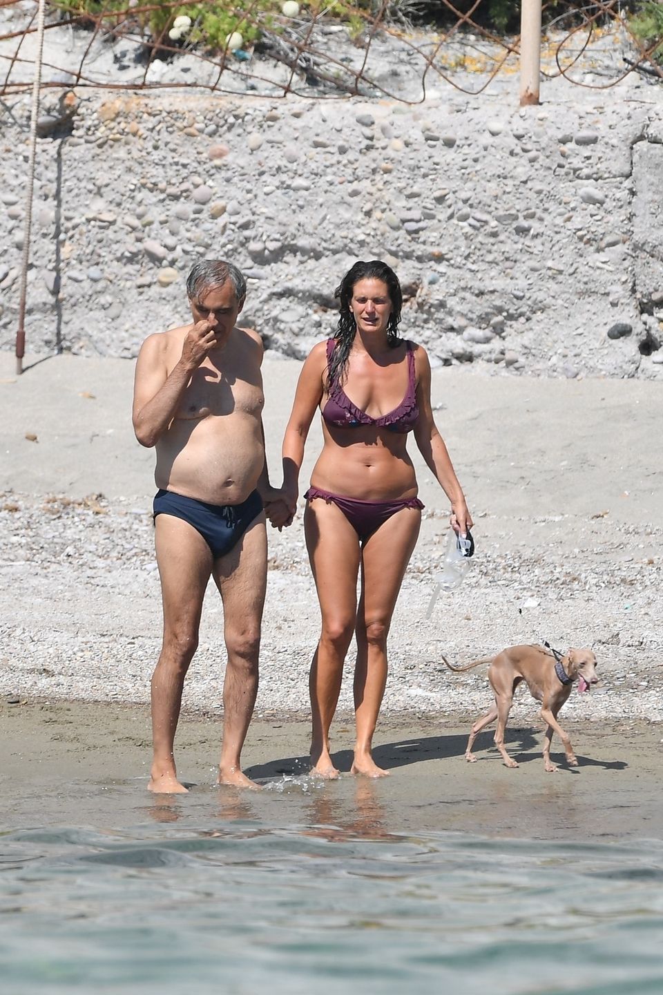 Andrea Bocelli i żona na wakacjach 