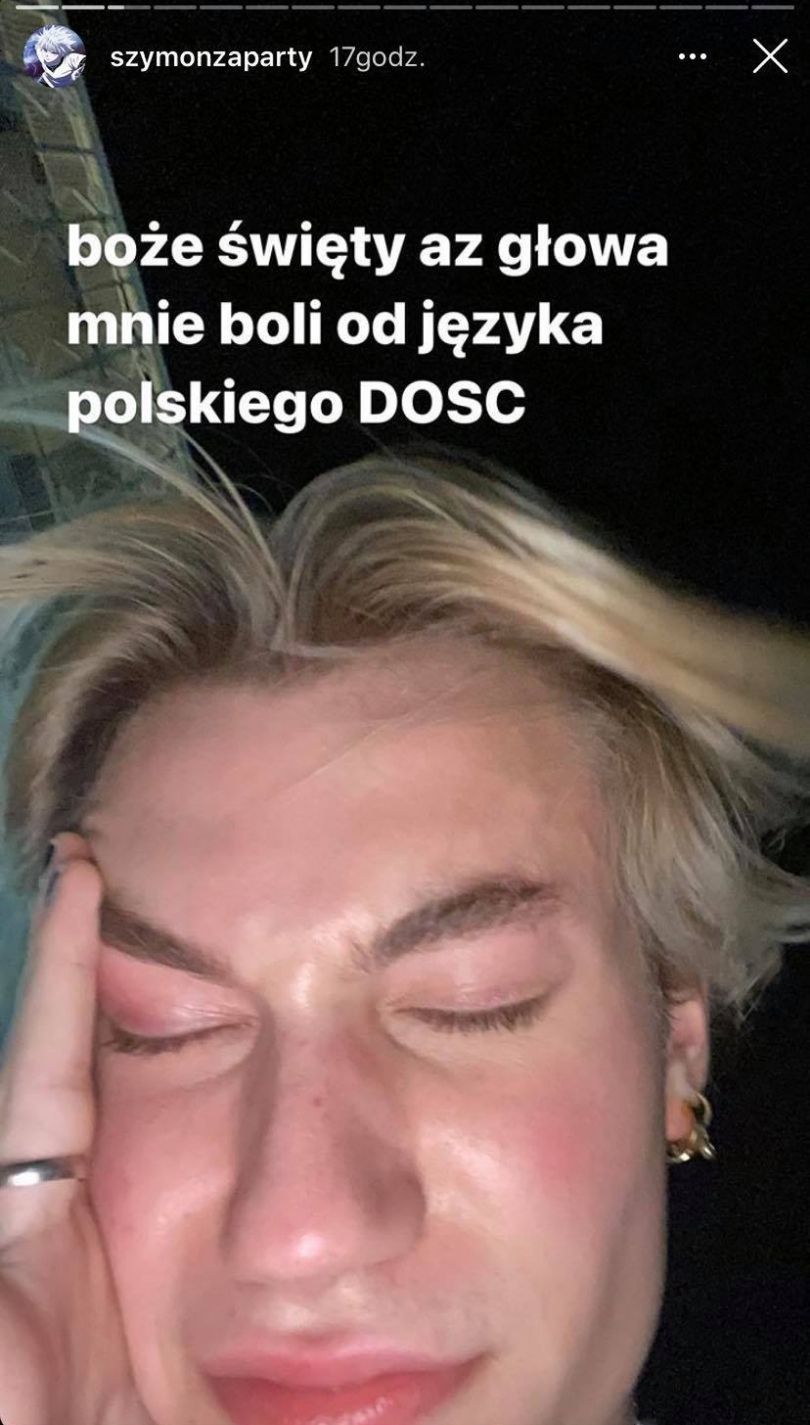 Wakacyjny dramat Szymona Zapartego