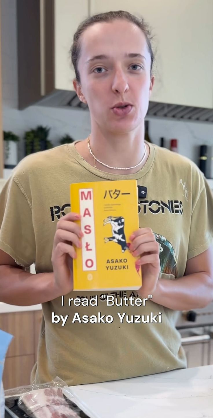 Iga Świątek w kuchni