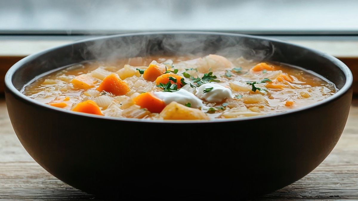 Kapuśniak to tradycyjna i bardzo zdrowa zupa