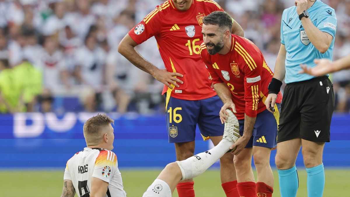 Toni Kross w ostatnim meczu w reprezentacji Niemiec