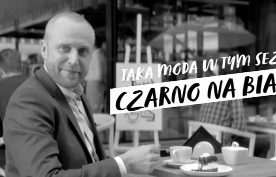 Piotr Adamczyk czarno na białym reklamuje Wypożyczkę w eurobanku (wideo)