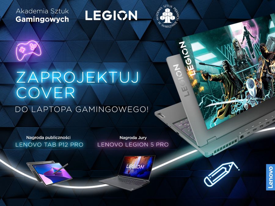 Wygraj potężnego laptopa Lenovo Legion 5 Pro