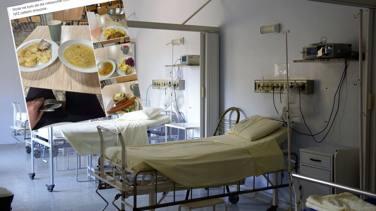 Pokazał jak karmią na odwyku. Zdjęcia mówią same za siebie