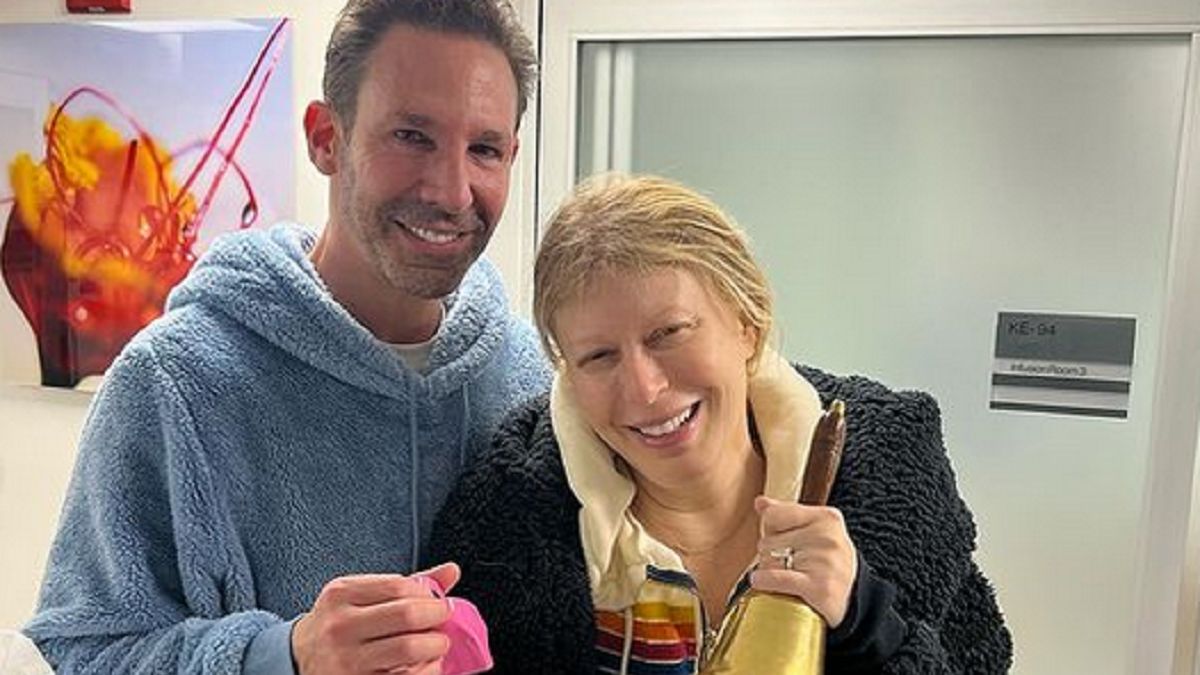 Przez chemioterapię Jill straciła wszystkie włosy