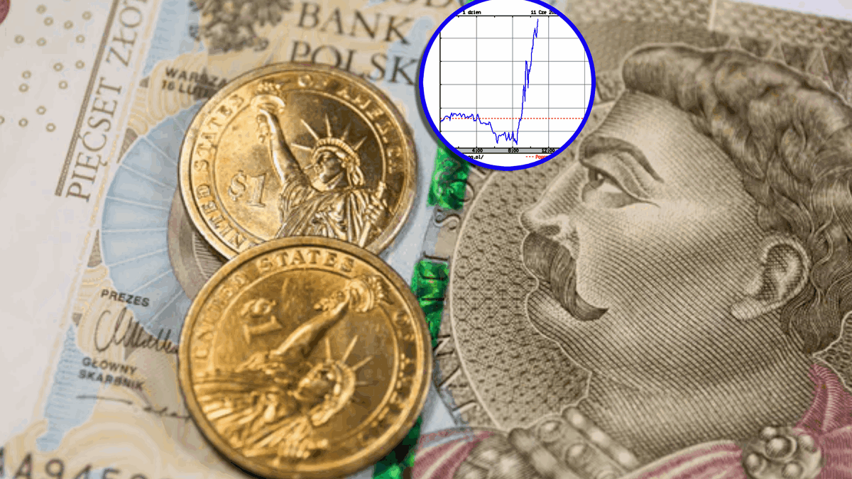 Kurs dolara się zmienia