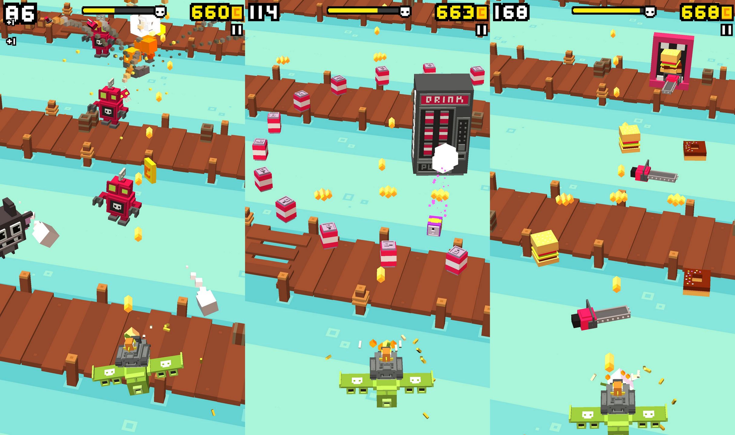 Shooty Skies - samoloty twórców Crossy Road lądują na smartfonach i tabletach [Android i iOS] 2