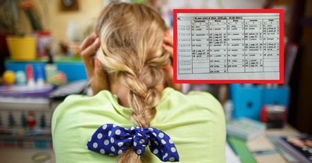 Mama przesłała nam plan lekcji licealistki. "Przecież to jest nie do pomyślenia"
