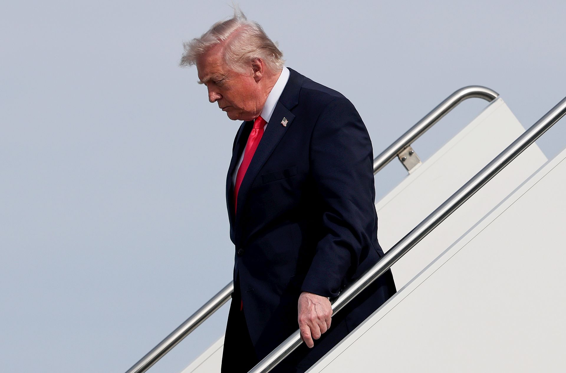 Trump w furiach po zestrzeleniu myśliwca. Alarm w Białym Domu