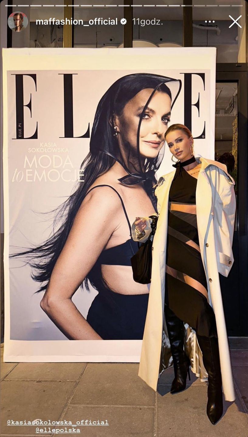 Maffashion pojawiła się na evencie "Elle" 