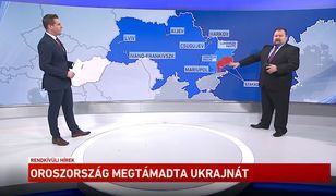 "Putin chce wprowadzić neutralny rząd". Węgierska telewizja publiczna "odlatuje" ws. inwazji na Ukrainę