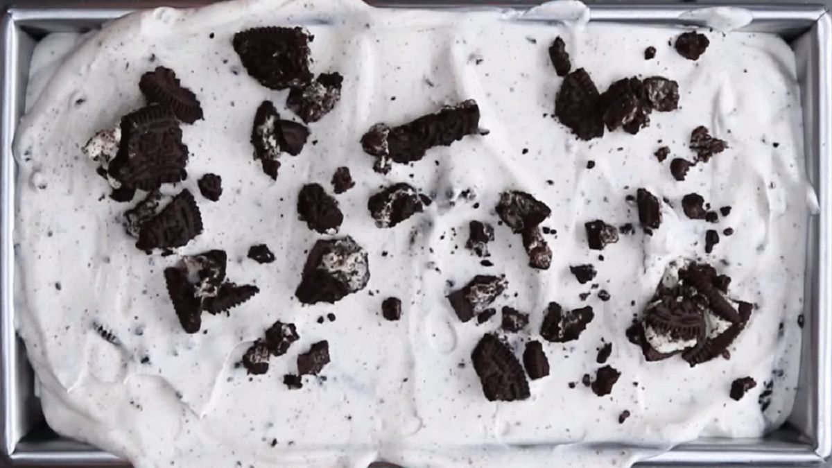 Przepis na domowe lody Oreo