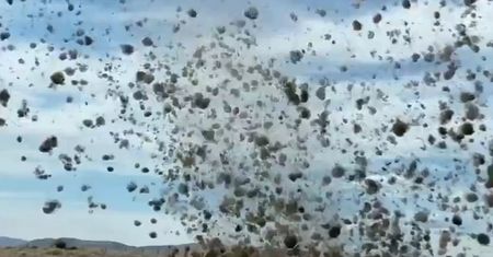 USA. Tornado biegaczy pustynnych. Nagranie hitem internetu