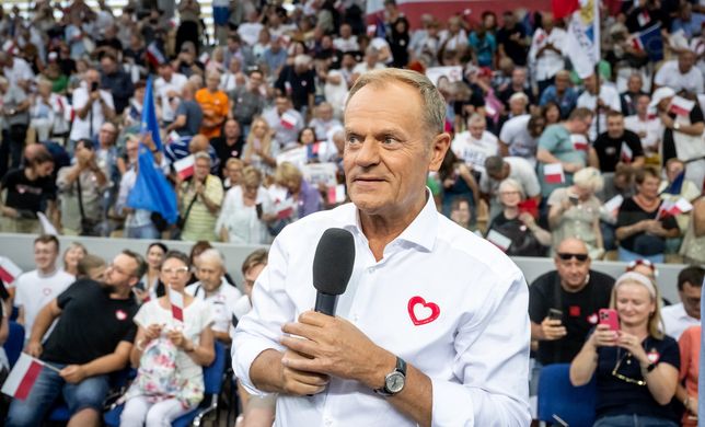 Tusk ujawnił wyniki wewnętrznego sondażu. "Pierwszy raz wam to powiem"