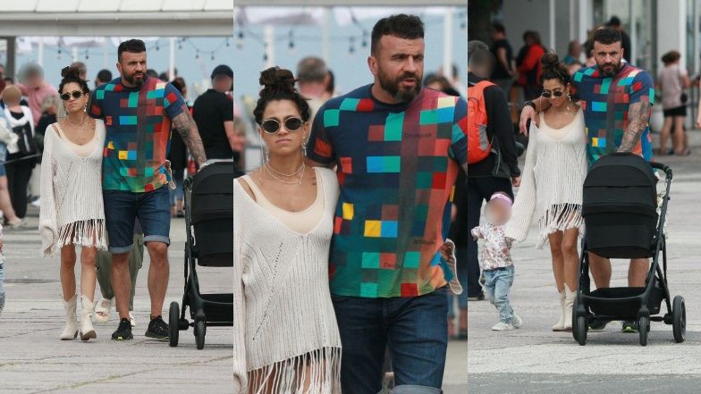 Maja Hyży spaceruje z rodziną po Sopocie